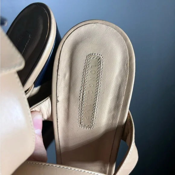 Longchamp Finca Louisa Wedge Espadrille Sandals Women’s Size EU 39 - Picture 11 of 11